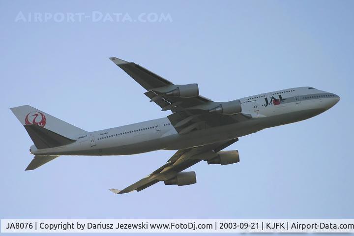 JA8076, 1990 Boeing 747-446 C/N 24777, Boeing 747-446  C/N 24777, JA8076