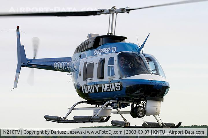 N210TV, 1988 Bell 206L-3 LongRanger III C/N 51267, Bell 206L-3 Long Ranger Chopper 10 Wavy News C/N 51267, N210TV