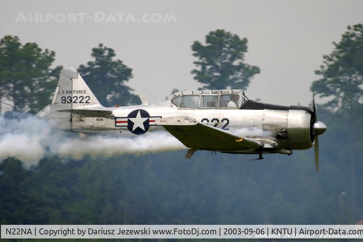 N22NA, 1946 North American T-6G Texan C/N 168-326, North American T-6G Texan  C/N 49-3222 - Bill Leff, N22NA
