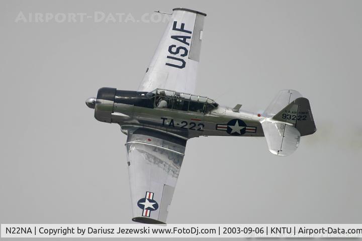 N22NA, 1946 North American T-6G Texan C/N 168-326, North American T-6G Texan  C/N 49-3222 - Bill Leff, N22NA