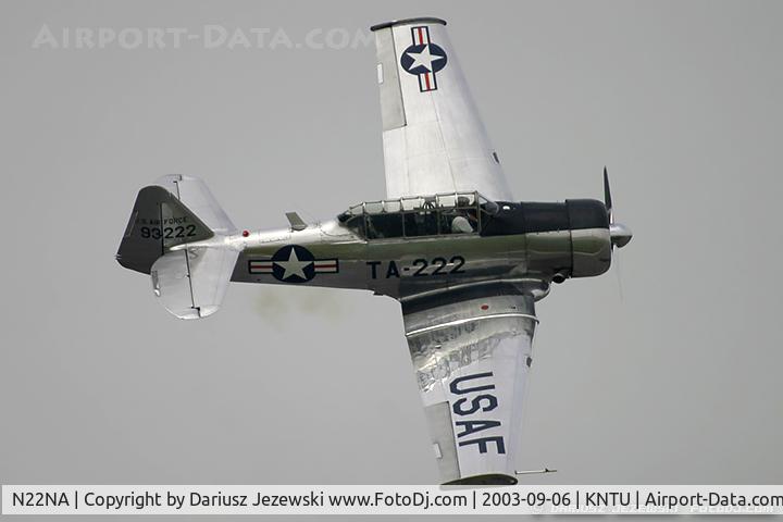 N22NA, 1946 North American T-6G Texan C/N 168-326, North American T-6G Texan  C/N 49-3222 - Bill Leff, N22NA