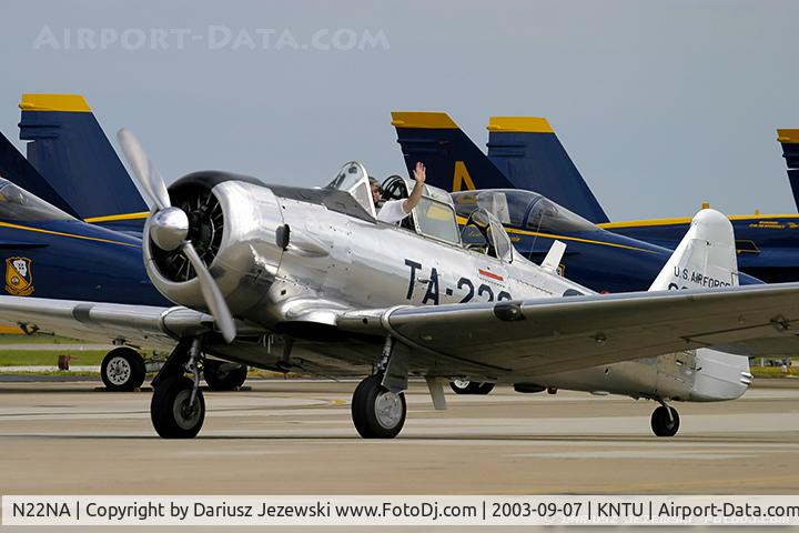 N22NA, 1946 North American T-6G Texan C/N 168-326, North American T-6G Texan  C/N 49-3222 - Bill Leff, N22NA