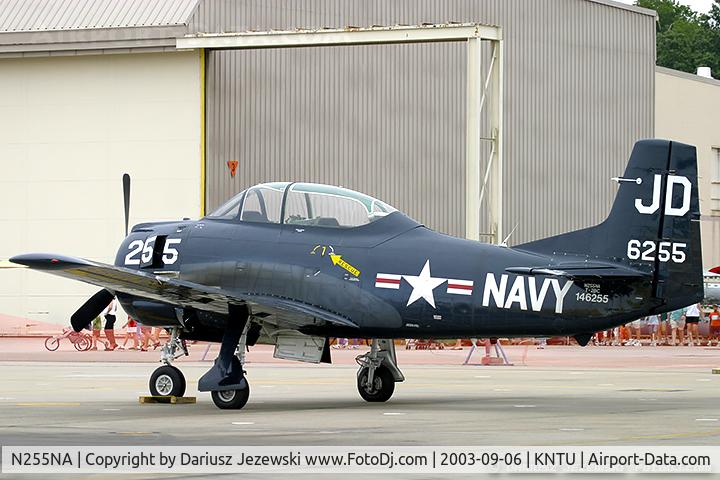 N255NA, 1954 North American T-28C Trojan C/N 252-18 (146255), North American T-28C Trojan C/N 146255, N255NA