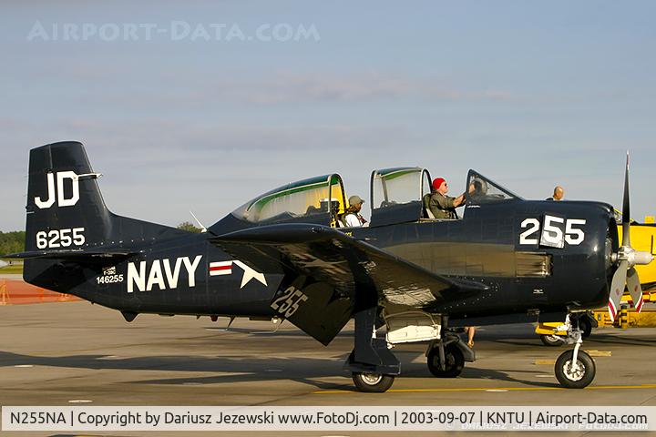 N255NA, 1954 North American T-28C Trojan C/N 252-18 (146255), North American T-28C Trojan C/N 146255, N255NA