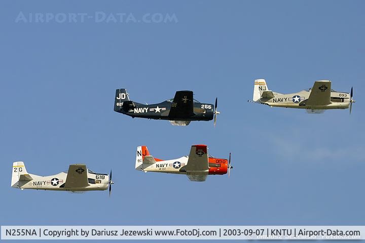 N255NA, 1954 North American T-28C Trojan C/N 252-18 (146255), North American T-28C Trojan C/N 146255, N255NA