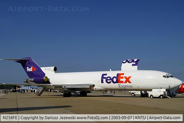 N258FE, 1975 Boeing 727-233F C/N 20940, Boeing 727-233  C/N 20940, N258FE