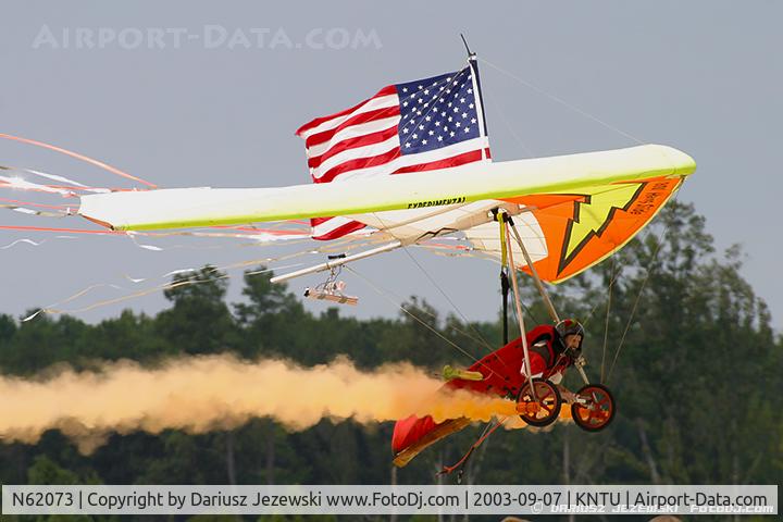 N62073, 1995 Buchanan Dan PULSE 10 METER C/N 53201, Dan Buchanan's Flying Colors Airshows - N62073