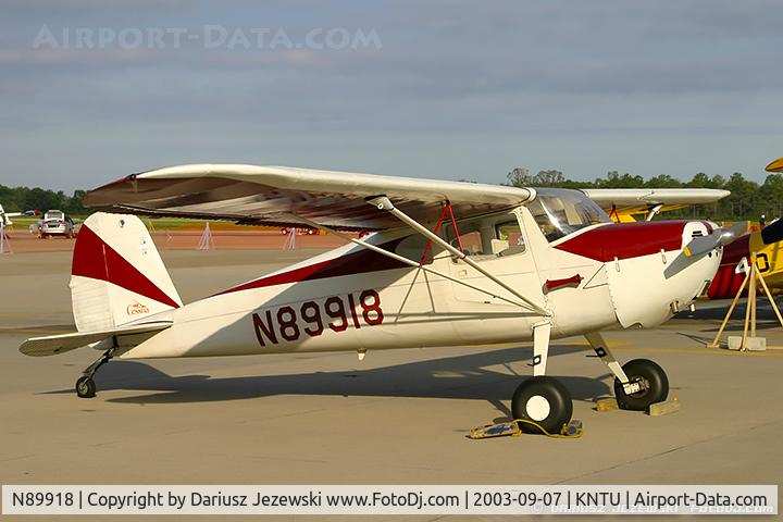 N89918, 1946 Cessna 140 C/N 8967, Cessna 140 C/N 8967, N89918