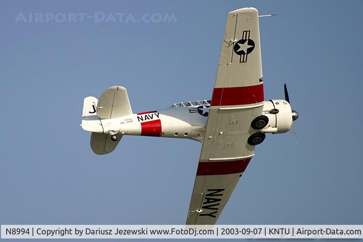 N8994, 1943 Noorduyn AT-16 Harvard II C/N 66-2814, North American Harvard Mk.II C/N 662814, N8994