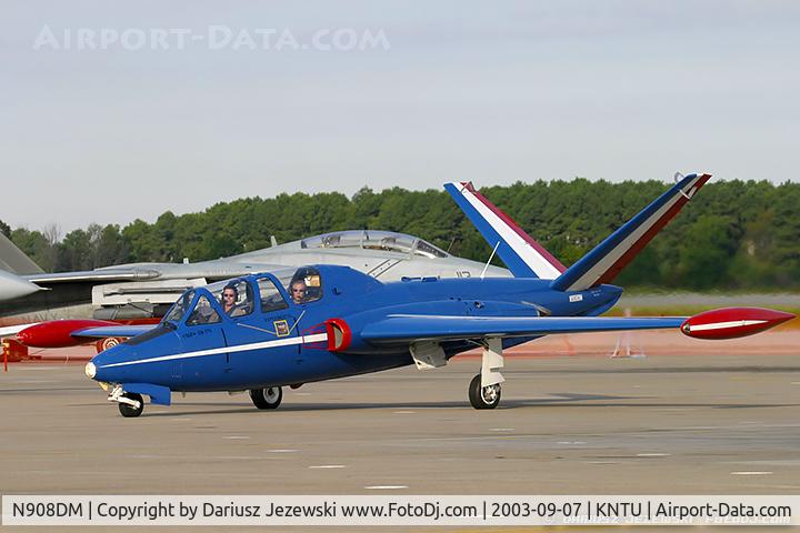 N908DM, 1960 Fouga CM-170 Magister C/N 272, Fouga CM-170 Magister C/N 272, N908DM