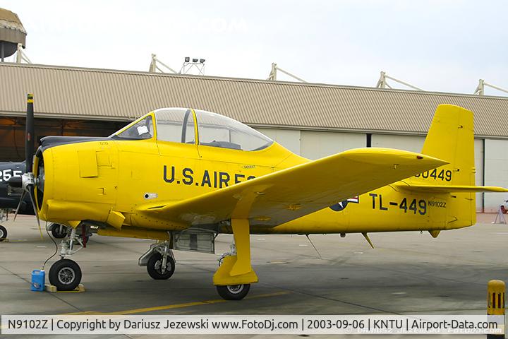 N9102Z, 1951 North American T-28A Trojan C/N 171-7, North American T-28A Trojan C/N 50-201, N9102Z
