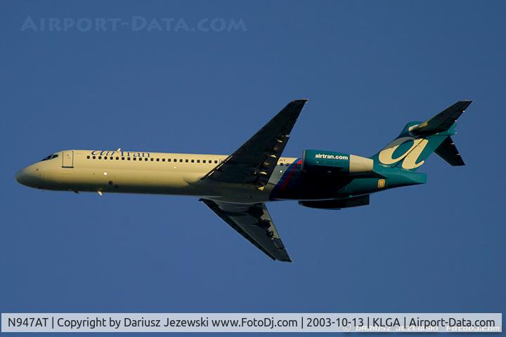 N947AT, 1999 Boeing 717-200 C/N 55010, Boeing 717-200  C/N 55010, N947AT
