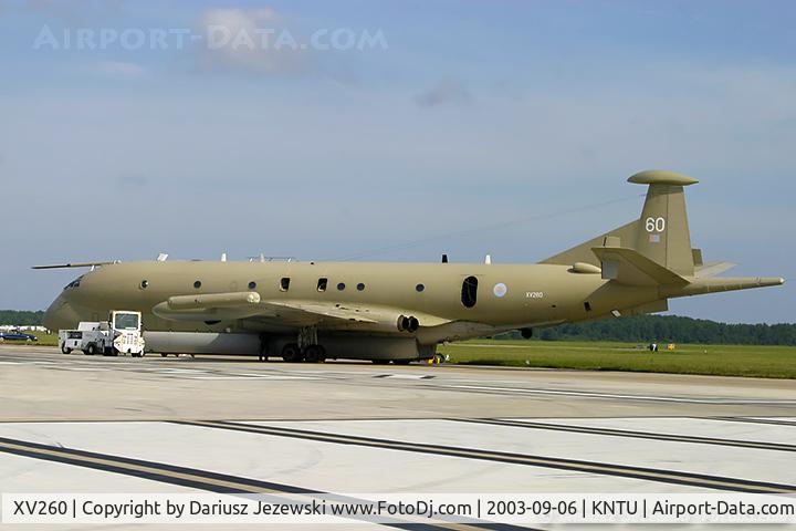 XV260, Hawker Siddeley Nimrod MR.2 C/N 8035, RAF Nimrod MR2 8035 XV260 from 325th EAW  RAF Kinloss