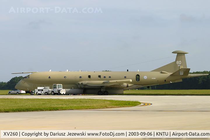 XV260, Hawker Siddeley Nimrod MR.2 C/N 8035, RAF Nimrod MR2 8035 XV260 from 325th EAW  RAF Kinloss