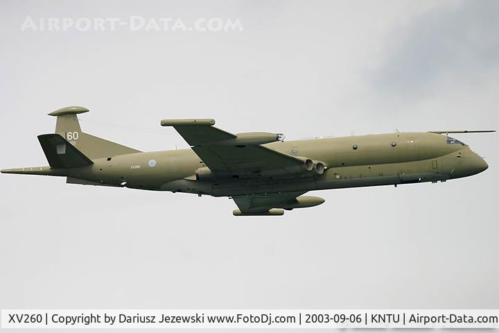 XV260, Hawker Siddeley Nimrod MR.2 C/N 8035, RAF Nimrod MR2 8035 XV260 from 325th EAW  RAF Kinloss