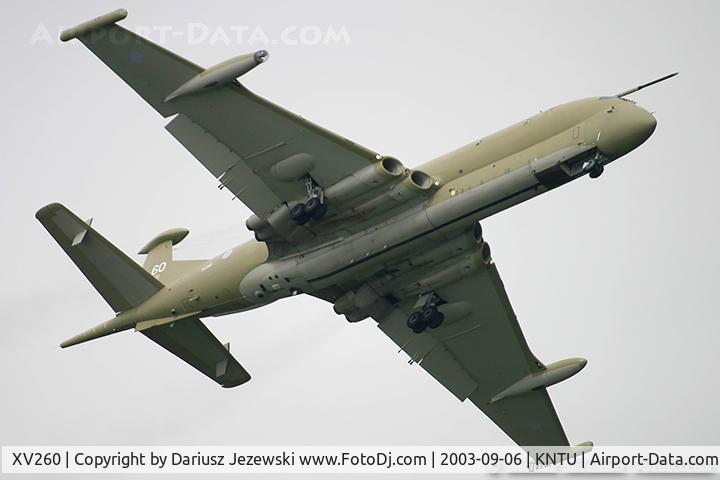 XV260, Hawker Siddeley Nimrod MR.2 C/N 8035, RAF Nimrod MR2 8035 XV260 from 325th EAW  RAF Kinloss