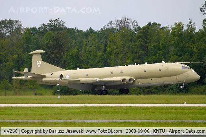 XV260, Hawker Siddeley Nimrod MR.2 C/N 8035, RAF Nimrod MR2 8035 XV260 from 325th EAW  RAF Kinloss