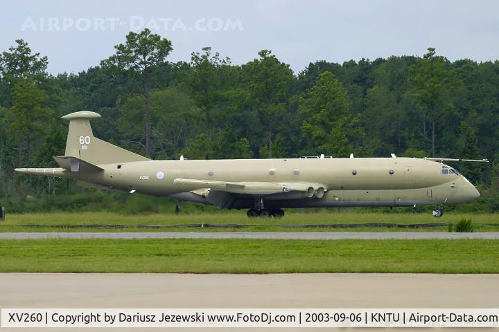 XV260, Hawker Siddeley Nimrod MR.2 C/N 8035, RAF Nimrod MR2 8035 XV260 from 325th EAW  RAF Kinloss