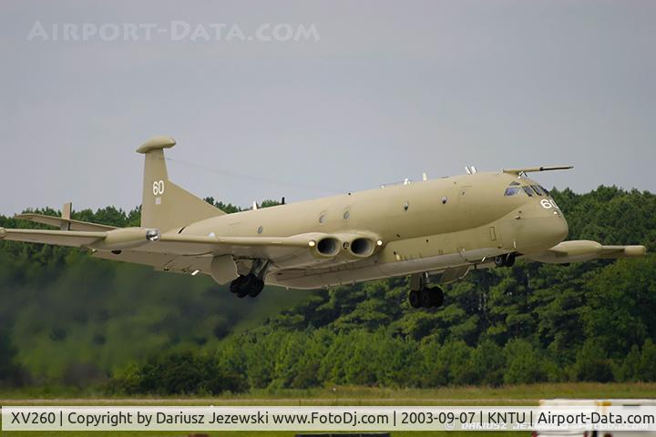 XV260, Hawker Siddeley Nimrod MR.2 C/N 8035, RAF Nimrod MR2 XV260 (cn 8035) from 325th EAW RAF Kinloss