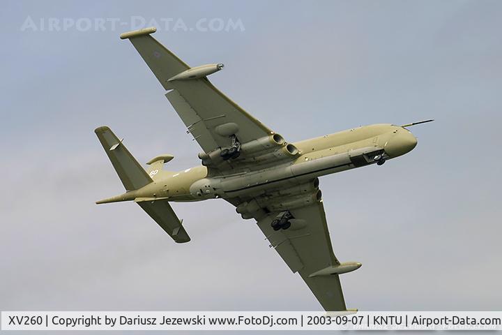 XV260, Hawker Siddeley Nimrod MR.2 C/N 8035, RAF Nimrod MR2 XV260 (cn 8035) from 325th EAW RAF Kinloss