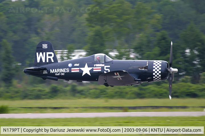 N179PT, 1948 Vought F4U-5 Corsair C/N Not found (Bu122179), Chance Vought F4U-5 Corsair C/N 122179, N179PT