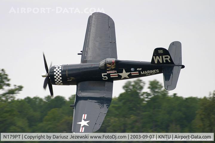 N179PT, 1948 Vought F4U-5 Corsair C/N Not found (Bu122179), Chance Vought F4U-5 Corsair C/N 122179, N179PT