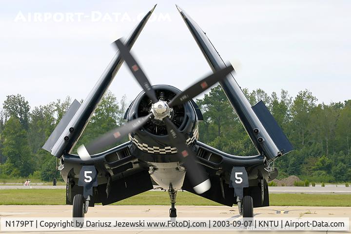 N179PT, 1948 Vought F4U-5 Corsair C/N Not found (Bu122179), Chance Vought F4U-5 Corsair C/N 122179, N179PT