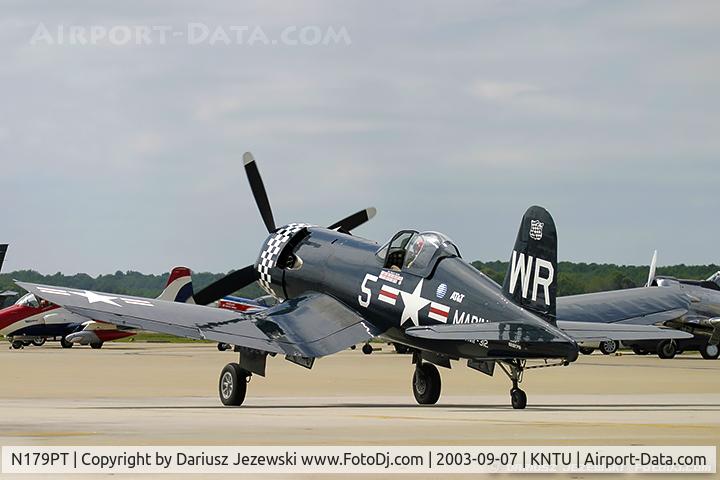N179PT, 1948 Vought F4U-5 Corsair C/N Not found (Bu122179), Chance Vought F4U-5 Corsair C/N 122179, N179PT