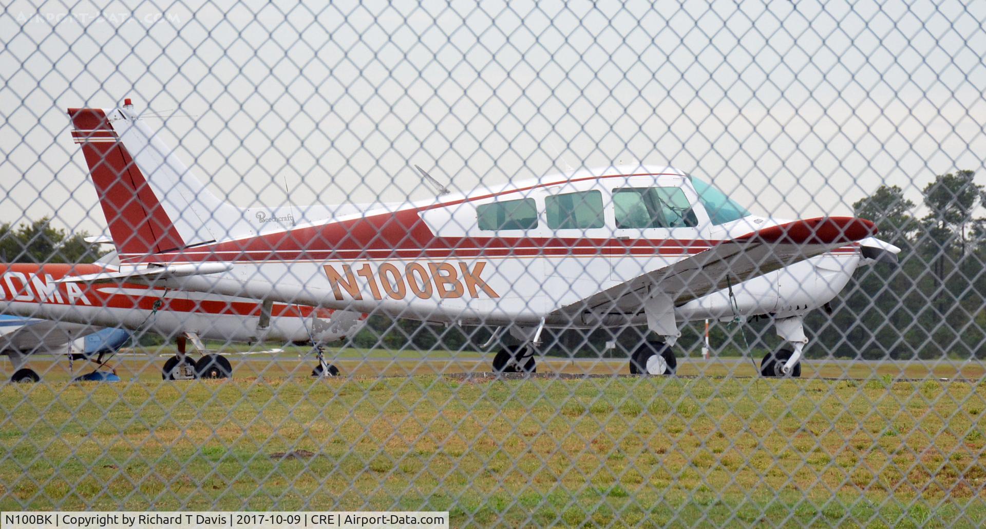 N100BK, 1973 Beech C23 Sundowner 180 Sundowner 180 C/N M-1420, 1973 Beech C23 North Myrtle Beach