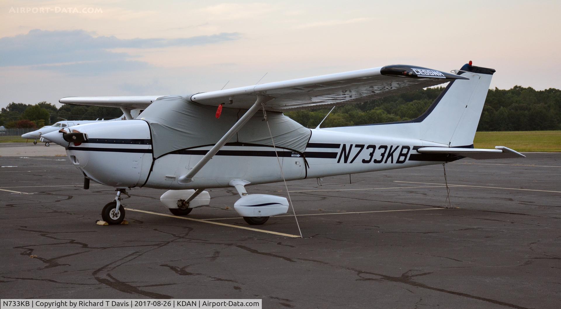 N733KB, 1976 Cessna 172N C/N 17268343, 1976 Cessna 172N in Danville Va.