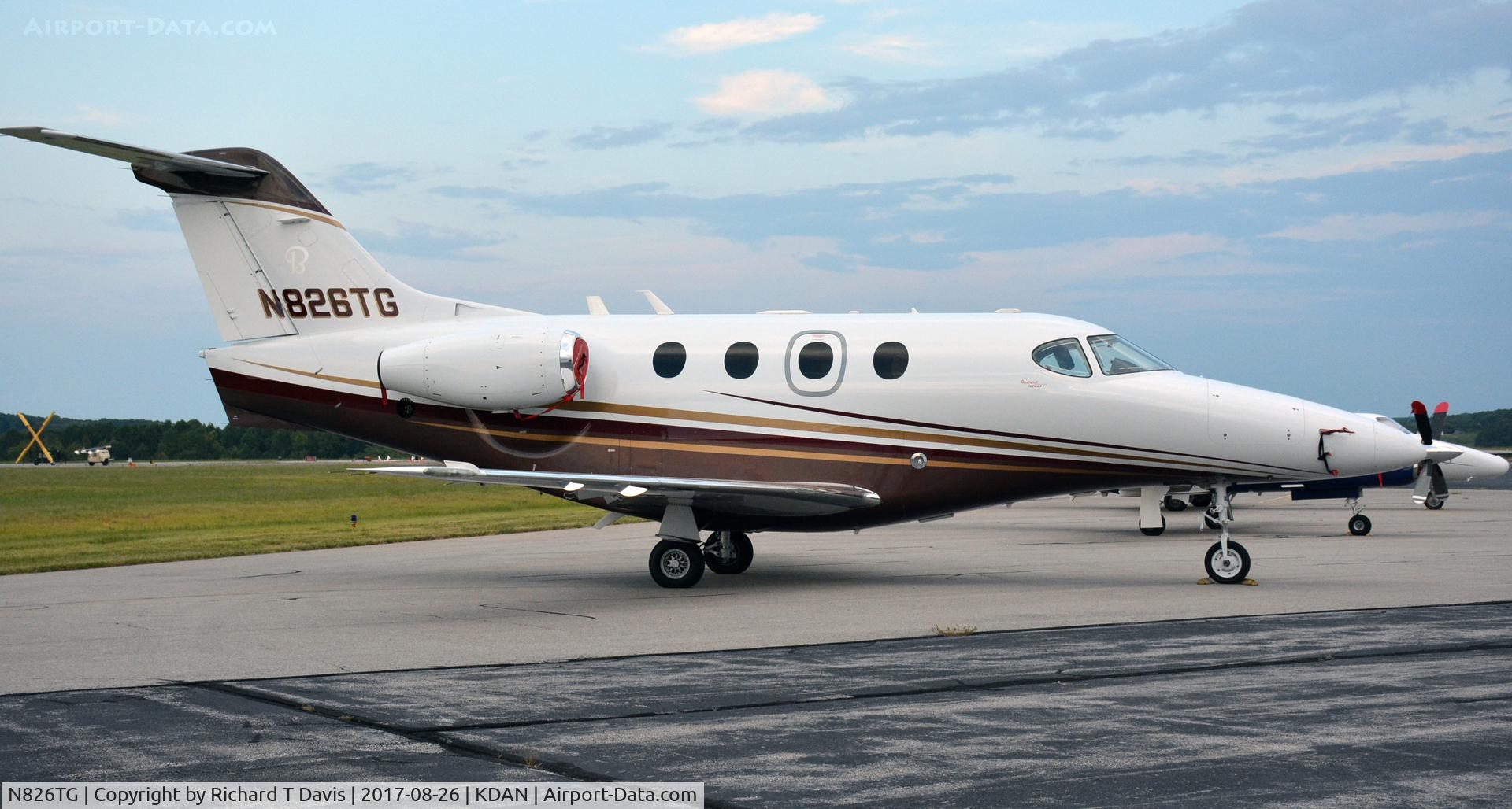 N826TG, 2009 Hawker Beechcraft Corp 390 C/N RB-258, Hawker 390 in Danville Va.