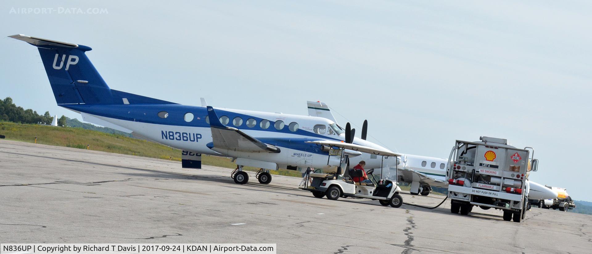 N836UP, 2014 Beech B350i Super King Air C/N FL-966, Beech King Air 350 in Danville Va.