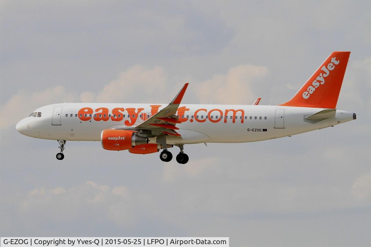 G-EZOG, 2015 Airbus A320-214 C/N 6541, Airbus A320-214,Short approach Rwy 26, Paris-Orly Airport (LFPO-ORY)
