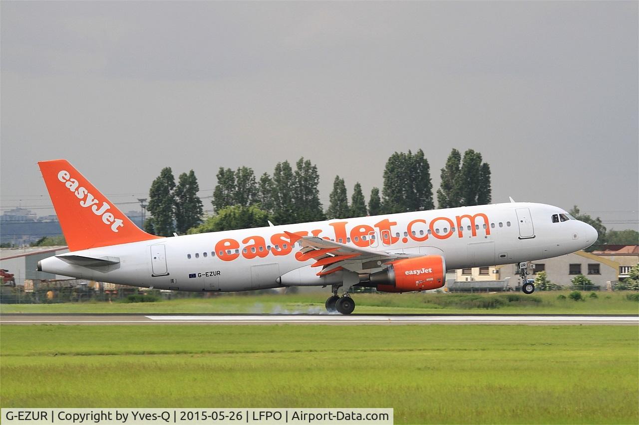 G-EZUR, 2012 Airbus A320-214 C/N 5064, Airbus A320-214, Landing Rwy 06, Paris-Orly Airport (LFPO-ORY)