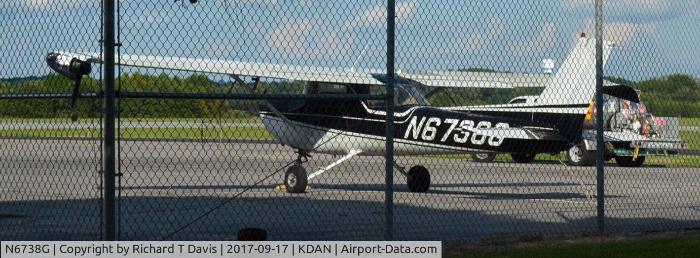 N6738G, 1970 Cessna 150L C/N 15072238, 1970 Cessna 150-L in Danville Va.