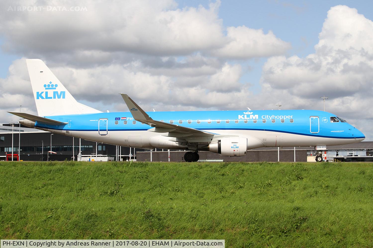 PH-EXN, 2017 Embraer ERJ-175STD (ERJ-170-200) C/N 17000659, KLM Cityhopper ERJ-170