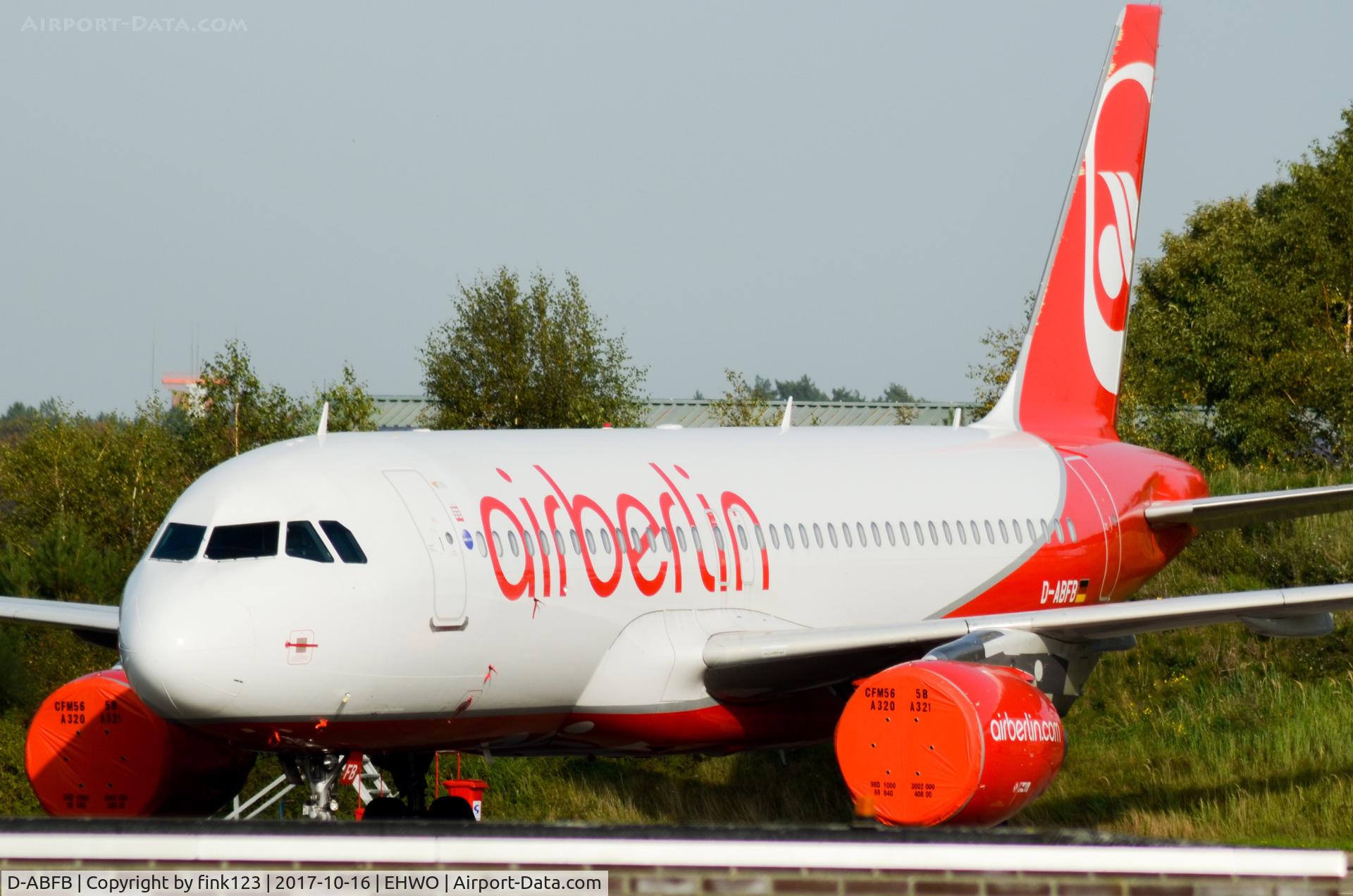 D-ABFB, 2009 Airbus A320-214 C/N 4128, Air berlin A320