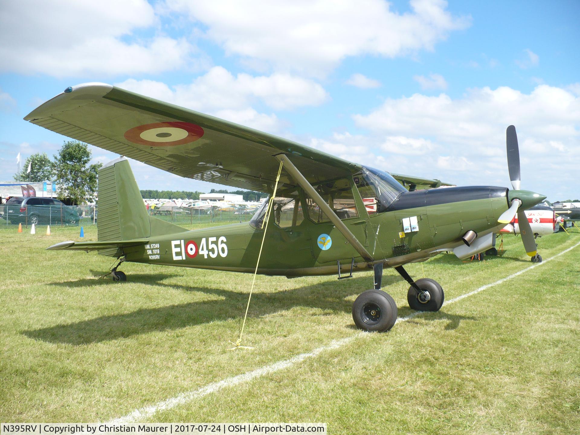 N395RV, 1974 SIAI-Marchetti SM-1019E C/N N.C.057, SIAI