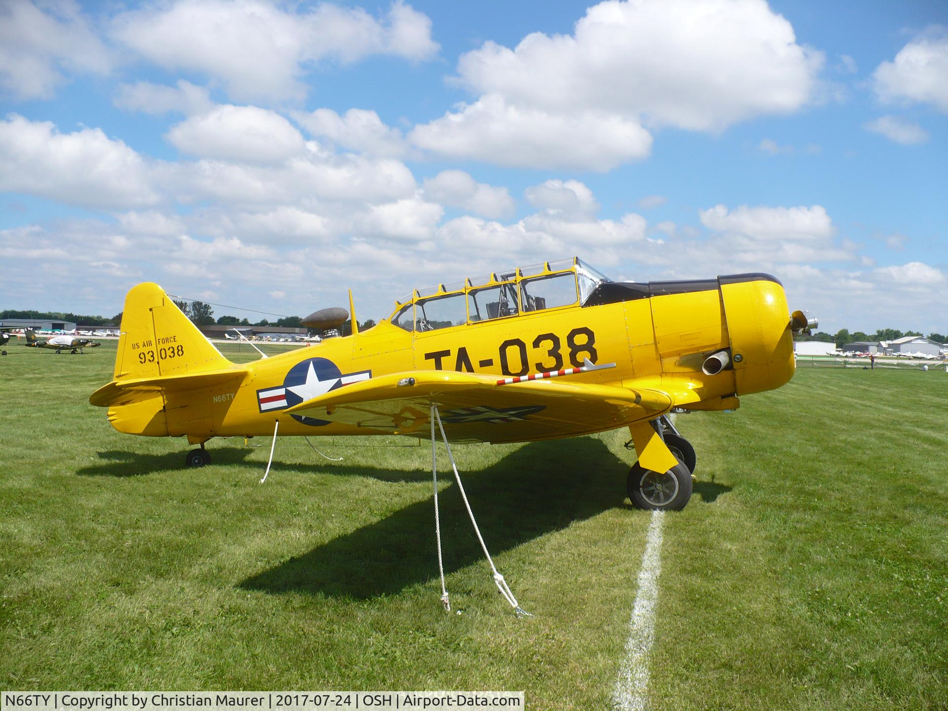 N66TY, North American T-6G Texan C/N 168-142, T-6 Texan