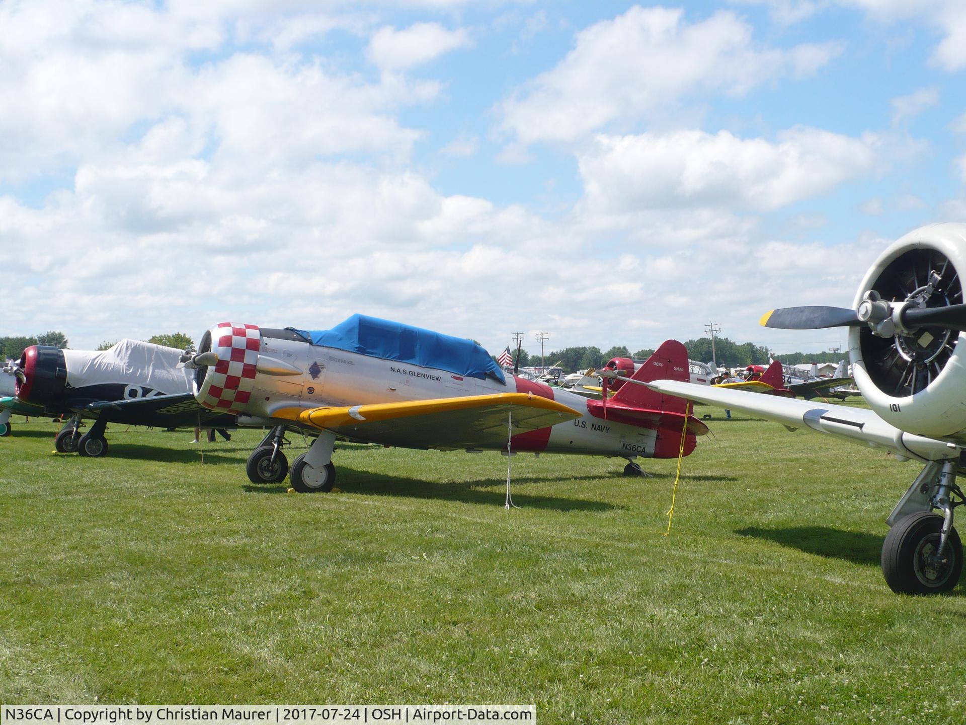 N36CA, North American AT-6D Texan C/N 88-10677, T-6 Texan
