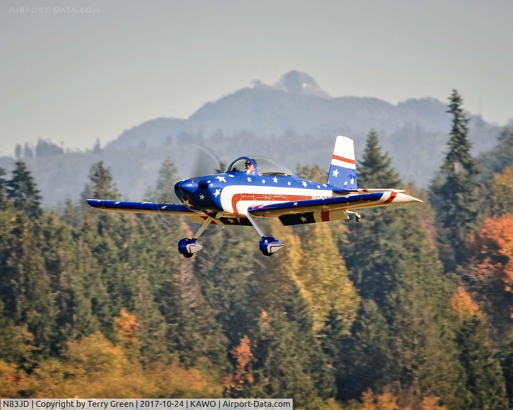 N83JD, 2001 Vans RV-8 C/N 80936, KAWO