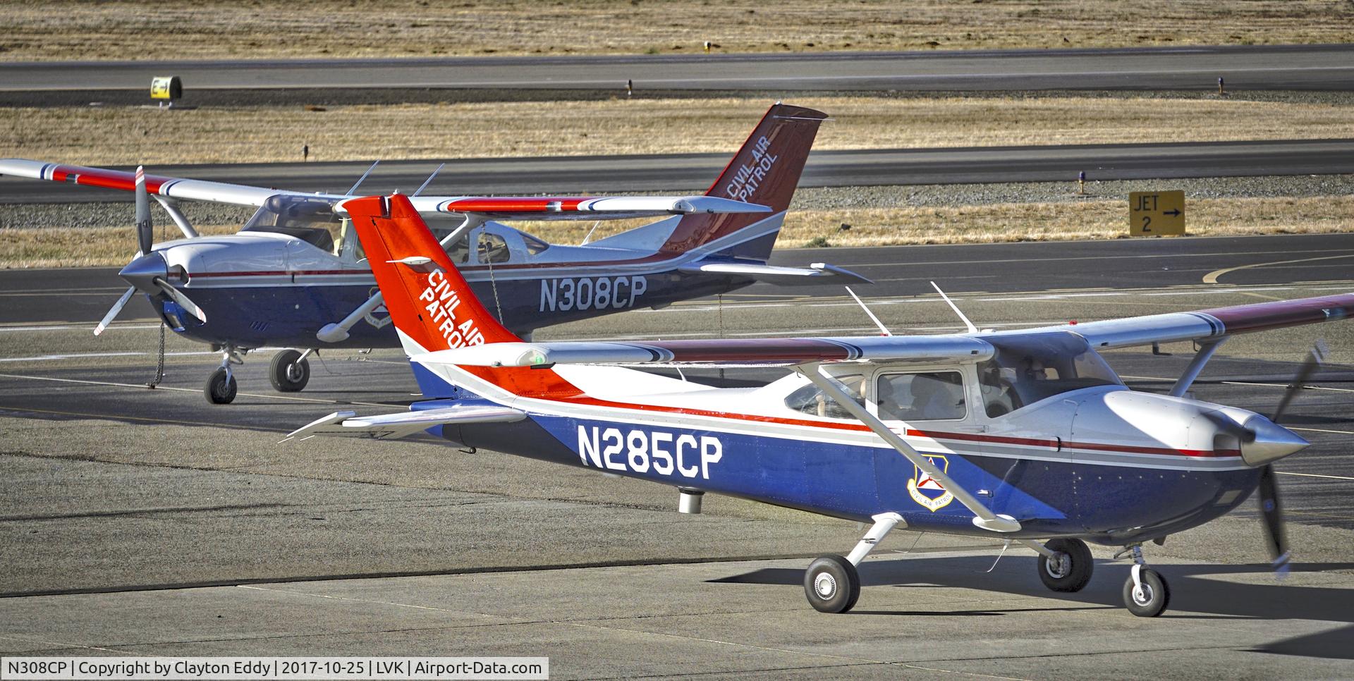 N308CP, 2014 Cessna T206H Turbo Stationair C/N T20609128, Livermore Airport California 2017.