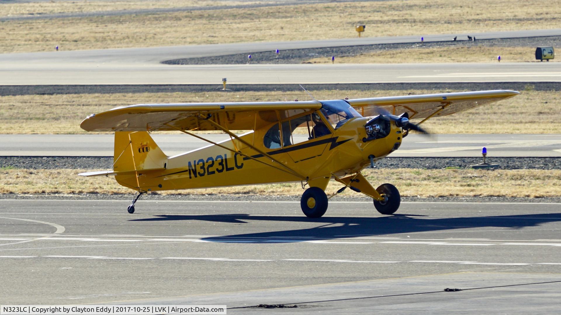N323LC, 2016 American Legend AL3 C/N AL-1207, Livermore Airport California 2017.
