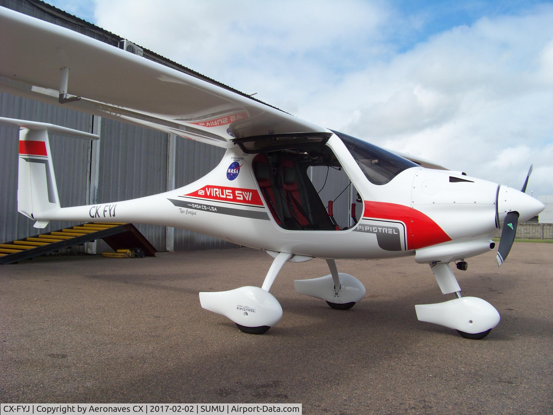 CX-FYJ, 2016 Pipistrel Virus SW 121 C/N VSW 1210002, En Aeropuerto Int. Cesáreo Berisso. 
Escuela 