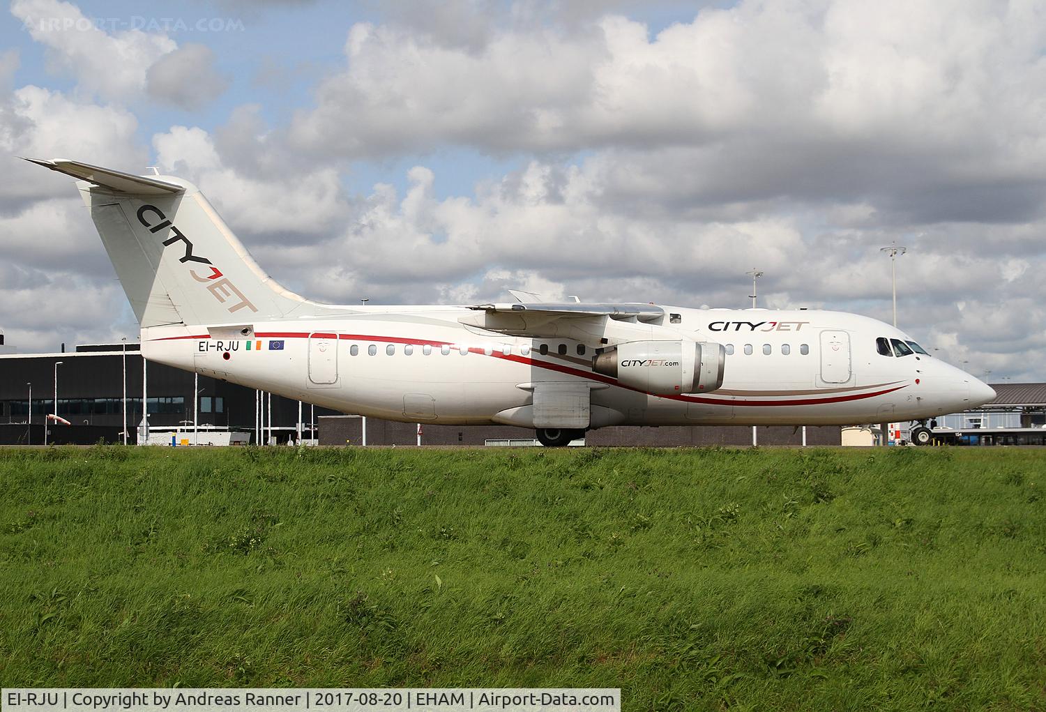 EI-RJU, 2000 British Aerospace Avro 146-RJ85A C/N E2367, Cityjet Avro RJ85