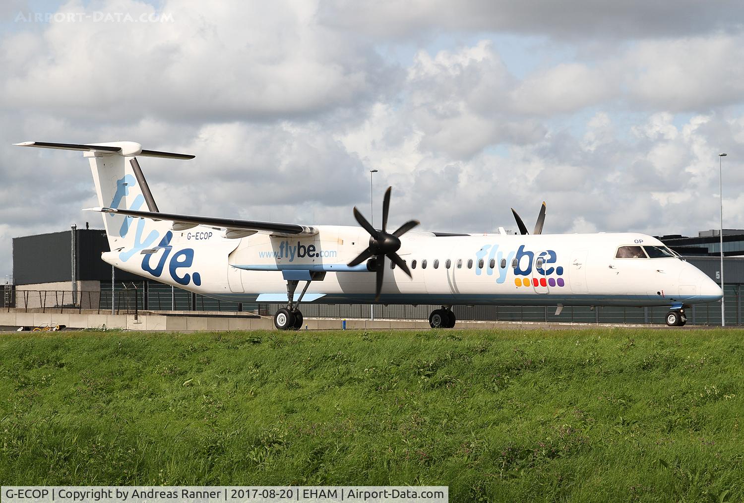 G-ECOP, 2009 De Havilland Canada DHC-8-402Q Dash 8 C/N 4242, Flybe DHC-8