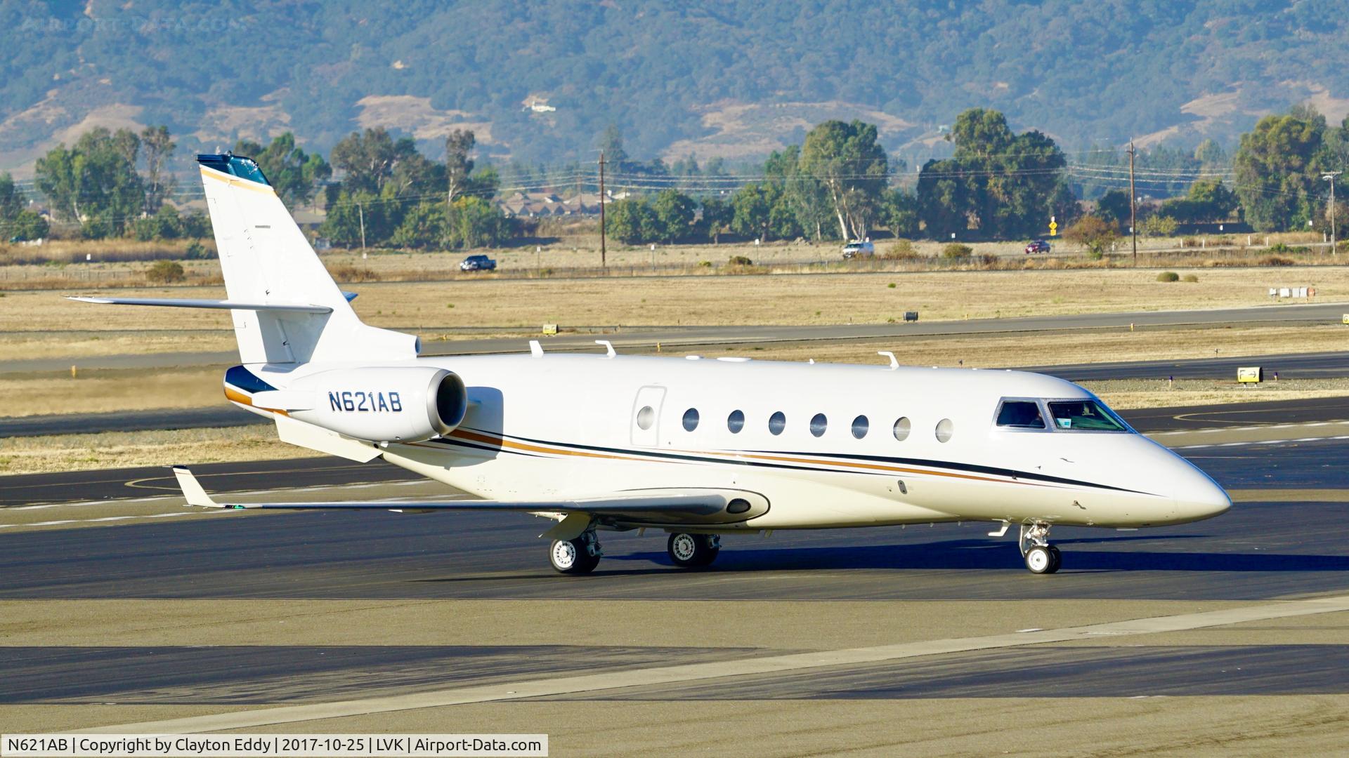 N621AB, 2008 Israel Aerospace Industries G200 C/N 199, Livermore Airport California 2017.