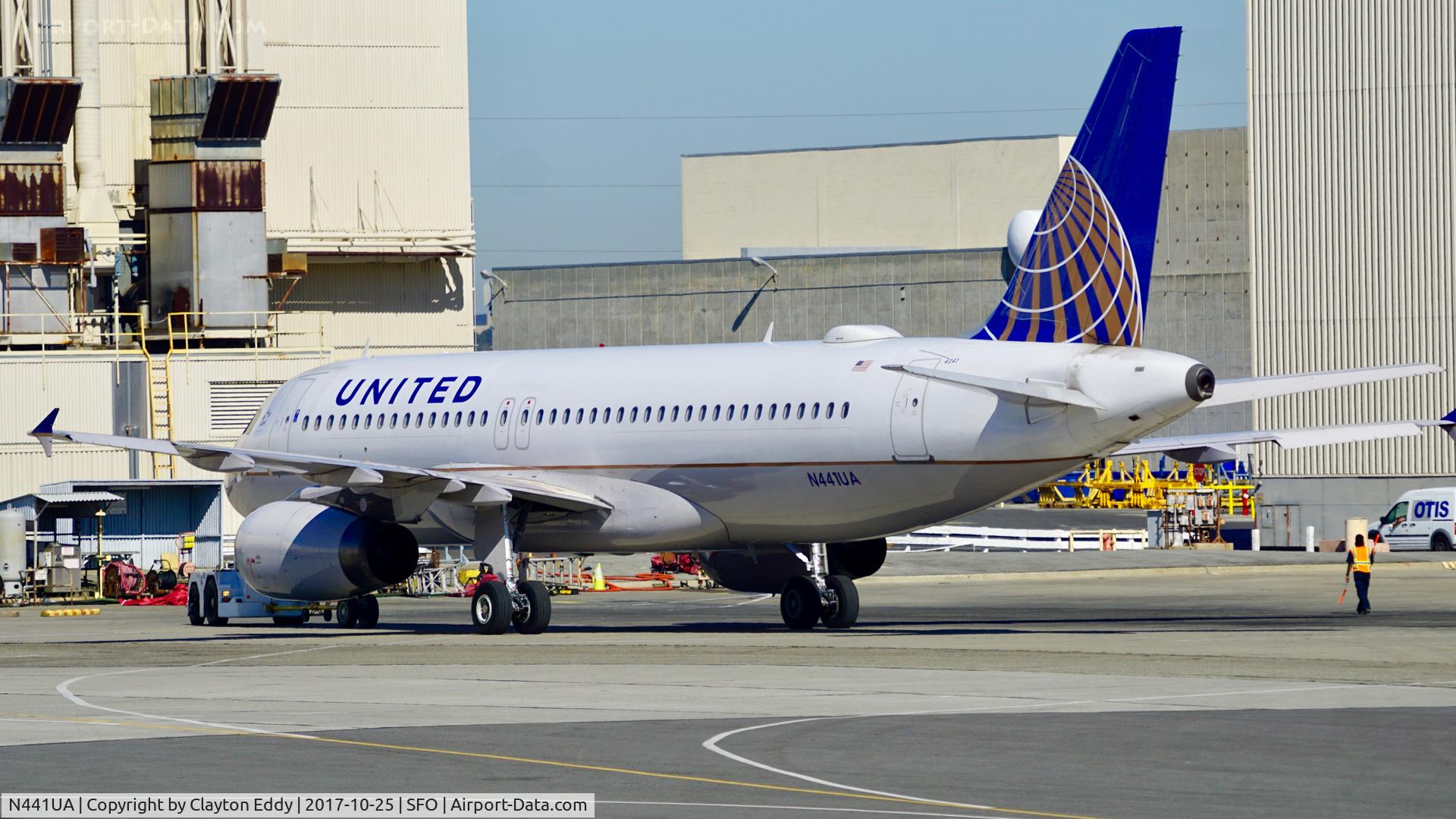 N441UA, 1997 Airbus A320-232 C/N 751, SFO 2017.