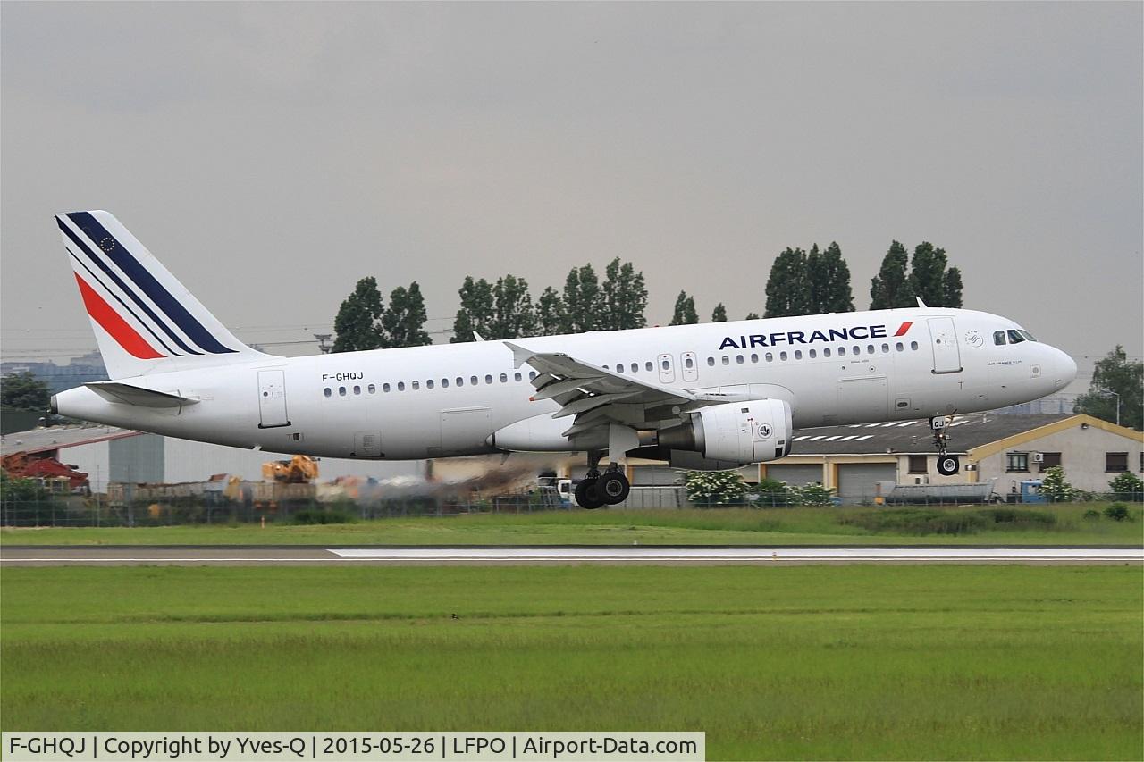 F-GHQJ, 1991 Airbus A320-211 C/N 0214, Airbus A320-211, Landing rwy 06, Paris-Orly airport (LFPO-ORY)