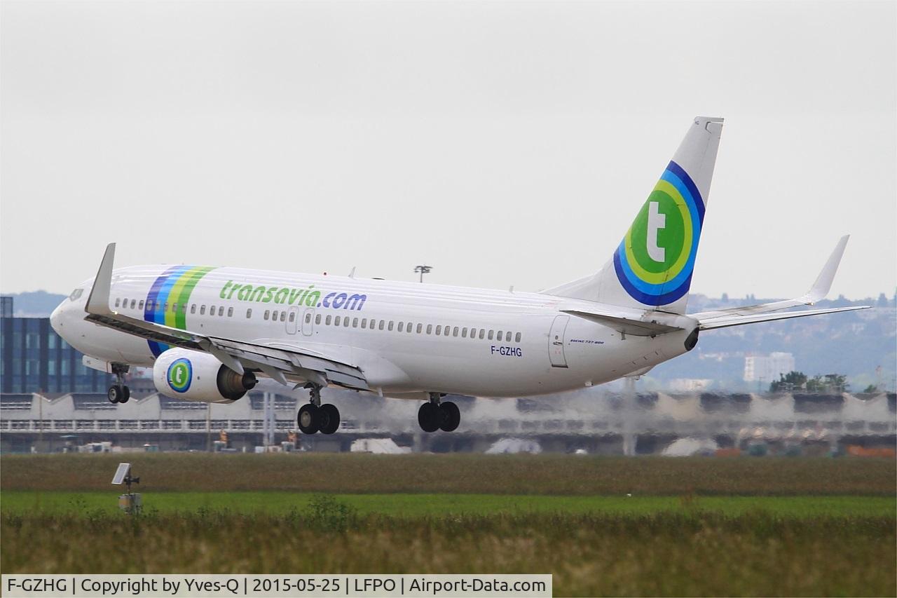 F-GZHG, 2002 Boeing 737-8K2 C/N 30650, Boeing 737-8K2, On final rwy 26, Paris-Orly airport (LFPO-ORY)
